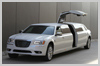 Wedding Limo Perth image 4  New Shape 2013 White Chrysler Limousine by Showtime Limousines Perth